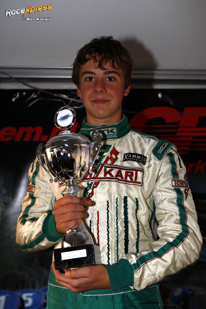 Danny Kroes pakt podium